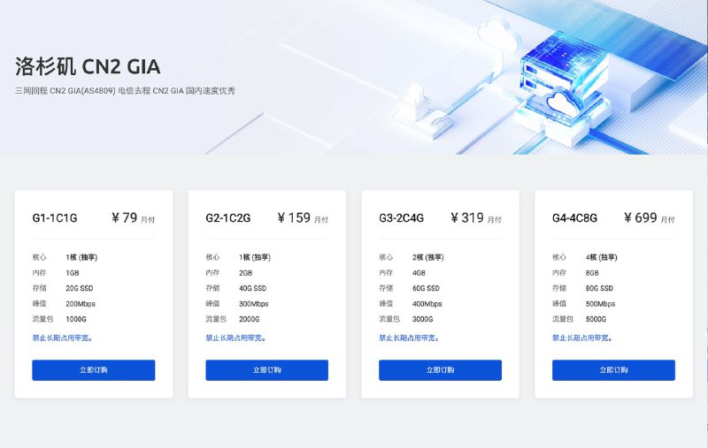 DigitalVirt 黑五来袭，洛杉矶 CN2 GIA(AS4809) 云服务器全系，G1-1C1G/20G/200M/1T 原价
