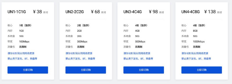 庆祝4837 海缆恢复，推出无限量套餐！八折优惠码（月/年） 